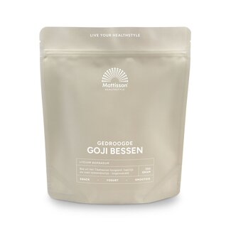 Mattisson Mattisson Goji bessen gedroogd 350 Gram