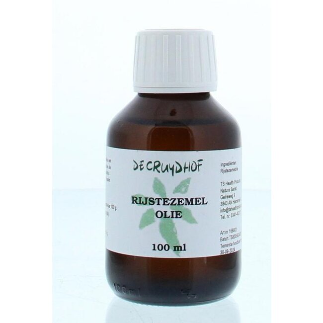Cruydhof Rijstezemelolie 100 Milliliter