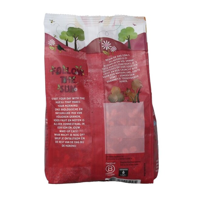 Zonnatura Muesli aux fruits rouges bio 375 g