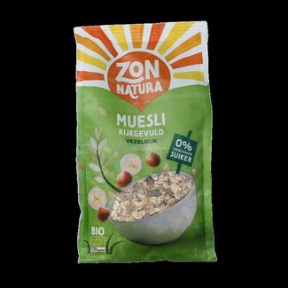 Zonnatura Zonnatura Muesli richement garni bio 500 g