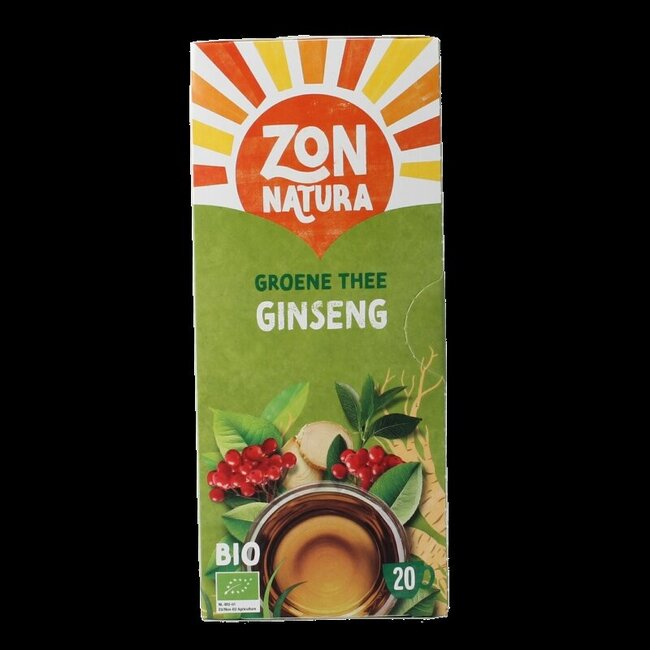 Green tea ginseng bio 20 Zakjes