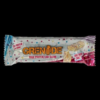 Grenade High protein bar birthday cake 60 Gram