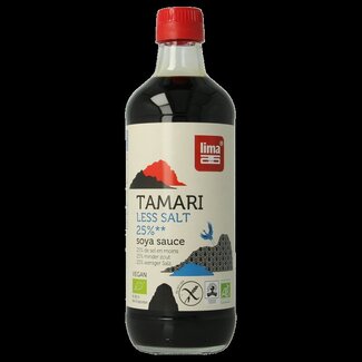 Lima Lima Tamari 25% minder zout bio 500 Milliliter