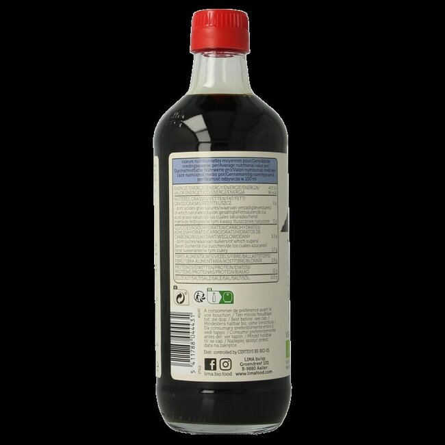 Lima Tamari 25 % moins de sel bio 500 millilitres