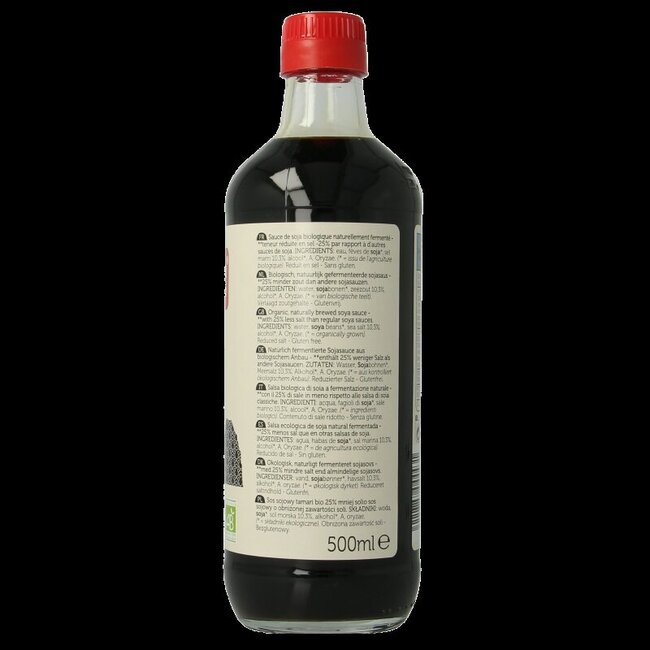 Lima Tamari 25% minder zout bio 500 Milliliter