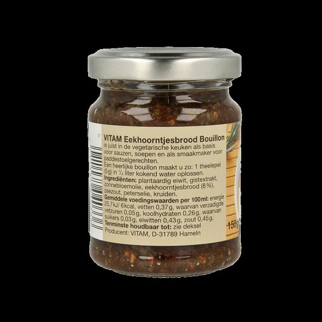 Vitam Eekhoorntjesbrood bouillon pasta 150 Gram
