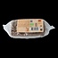 Gekiemd brood naturel / tarwe bio 400 Gram