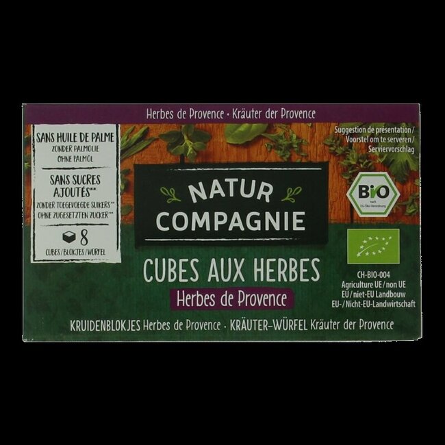 Herb de provence blokjes bio 80 Gram