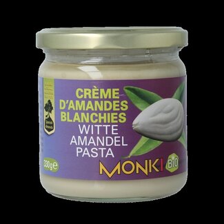 Monki Monki Purée d'amande blanche bio 330 Grammes
