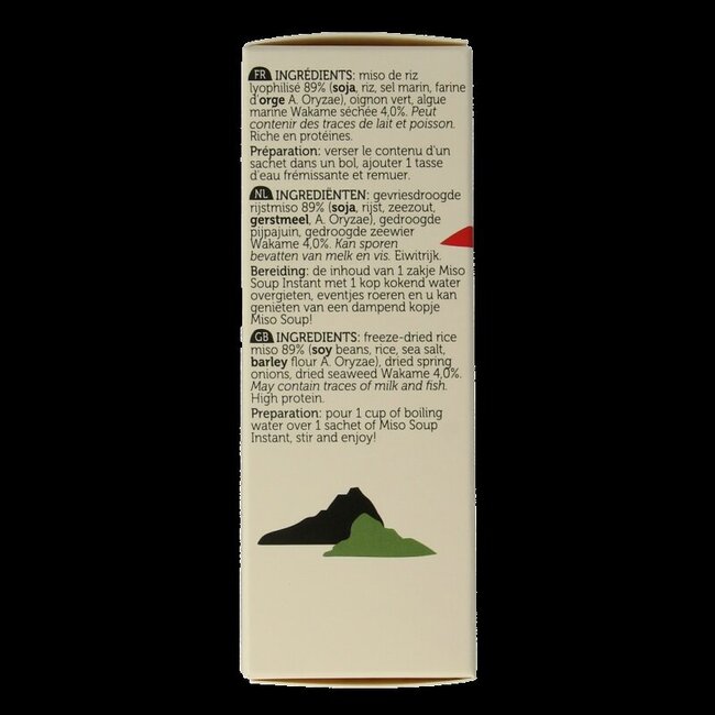 Lima Soupe miso instantanée 4 x 10 g 40 g