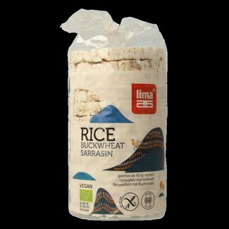 Lima Rijstwafels met boekweit bio 100 Gram