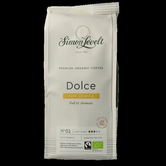 Simon Levelt Simon Levelt Cafe organico dolce snelfilter bio 250 Gram