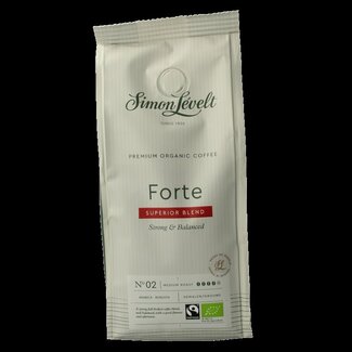 Simon Levelt Simon Levelt Cafe organico forte snelfilter bio 250 Gram
