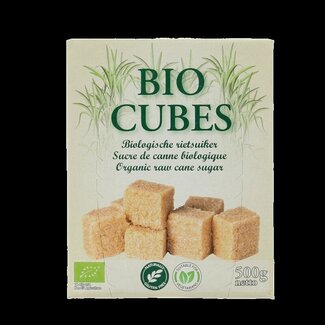 Hygiena Hygiena Cubes morceaux de sucre de canne bio 500 g