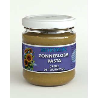 Horizon Horizon Zonnebloempasta met zeezout eko bio 175 Gram