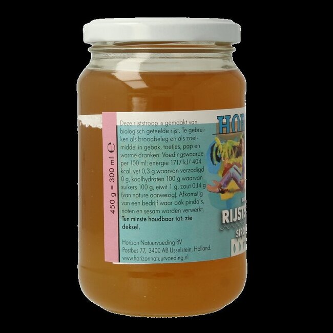 Horizon Rijststroop eko bio 450 Gram