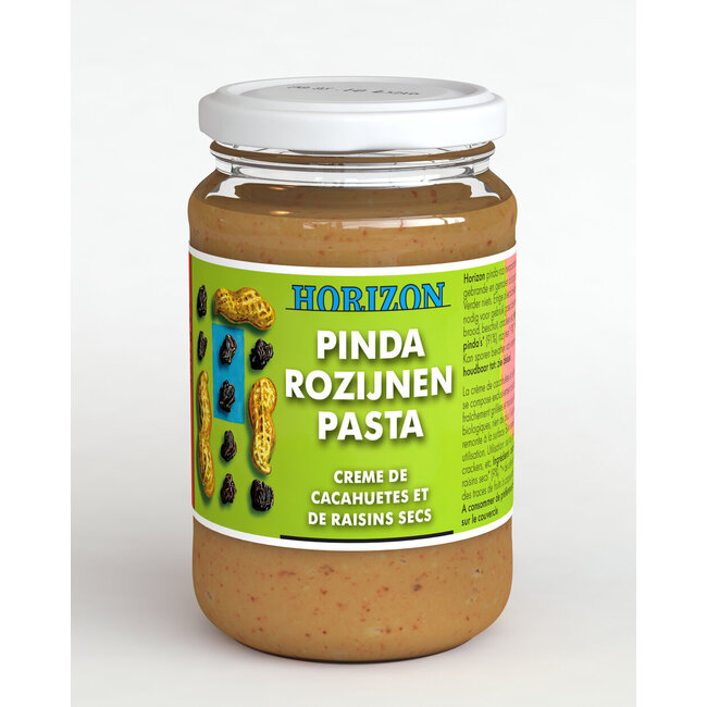 Pinda-rozijnenpasta eko bio 350 Gram