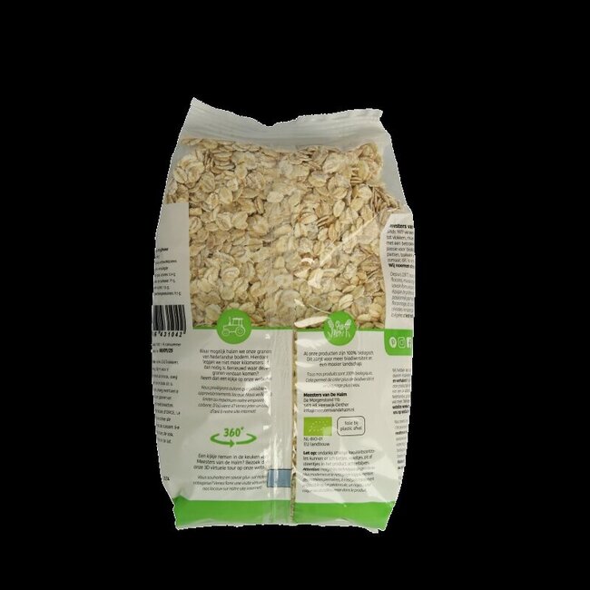 De Halm Flocons d'orge bio 500 g