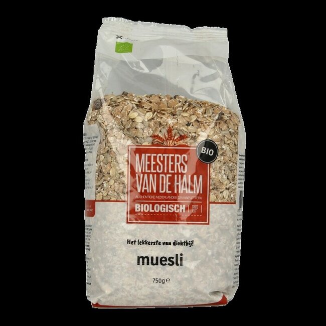 Muesli standaard bio 750 Gram