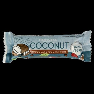 Bonvita Bonvita Bonbarr choco cocosbar melk bio 40 Gram