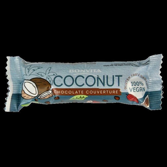 Bonvita Bonbarr choco cocosbar melk bio 40 Gram