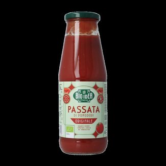 Bioidea Passata gezeefde tomaten bio 680 Gram