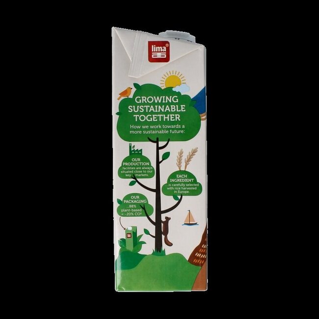 Lima Boisson au riz chocolat bio 1 Litre