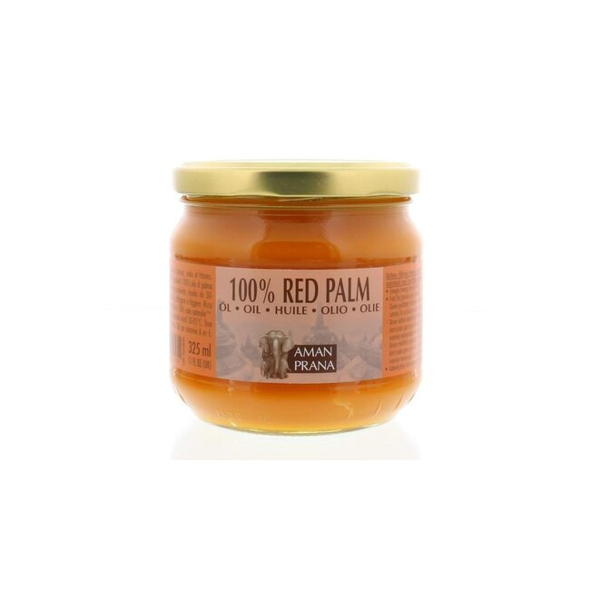 Rode palm olie bio 325 Milliliter