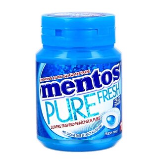 Mentos Mentos Pure fresh mint pot 30 Stuks