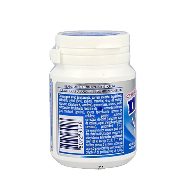 Mentos Gum Sweetmint White - Pot de 40 pièces