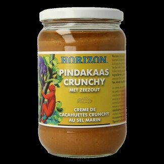 Horizon Pindakaas crunchy met zeezout eko bio 650 Gram