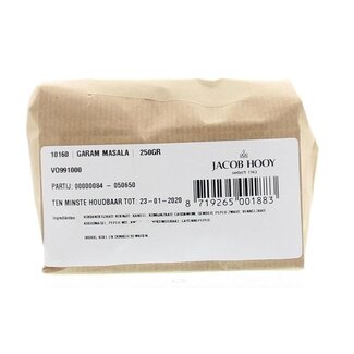 Jacob Hooy Garam Massala 250 Gram