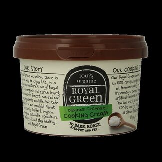 Royal Green Kokos cooking cream odourless bio 500 Milliliter