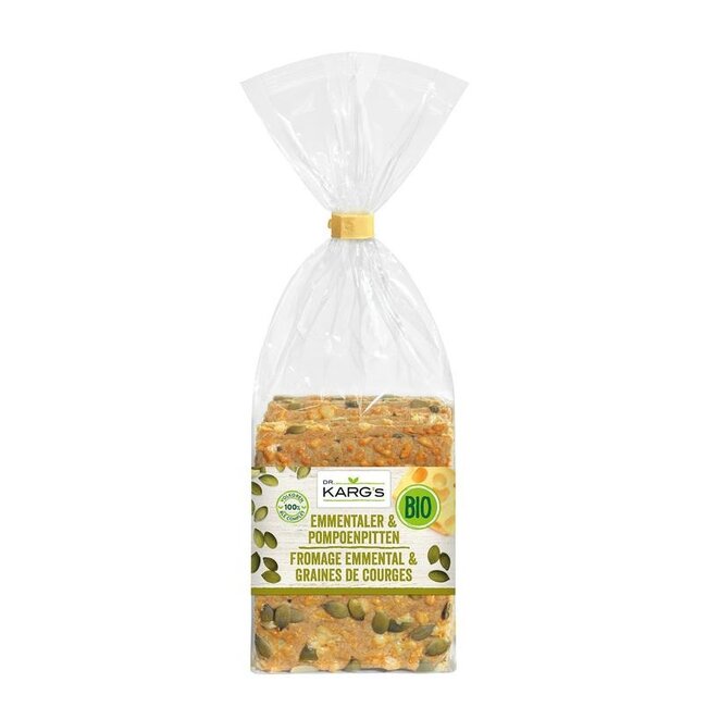 Kaas met pompoenpit bio 200 Gram