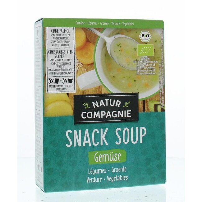 Natur Compagnie Snack soep groente bio 54 Gram
