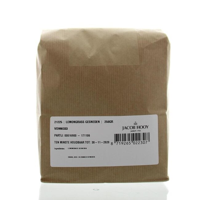 Jacob Hooy Lemongrass gesneden 250 Gram