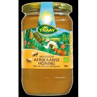 Traay Afrikaanse honing bio 900 Gram