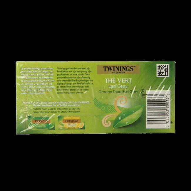Twinings Green earl grey 25 Zakjes