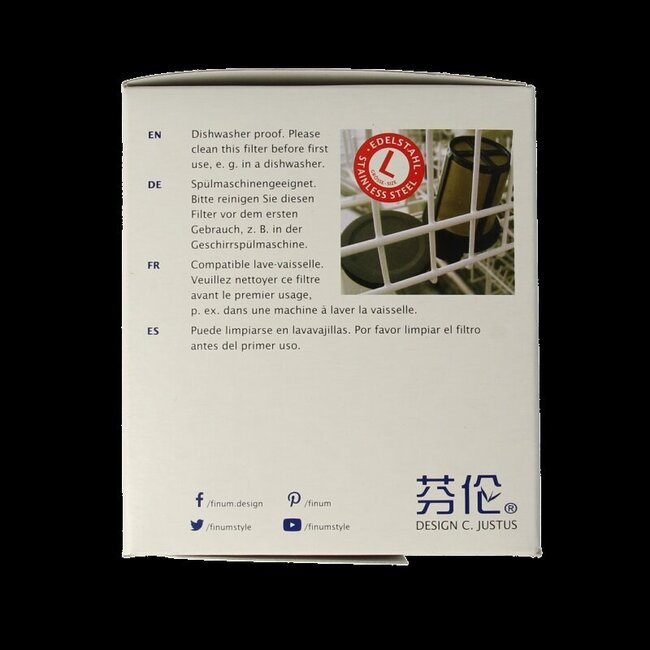 Simon Levelt Theefilter permanent maat L 1 Stuks