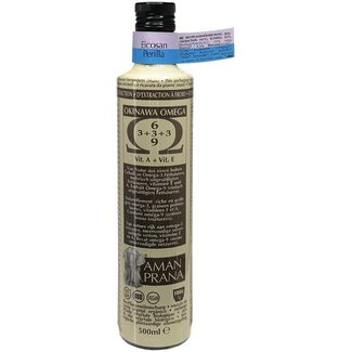 Amanprana Eicosan perilla okinawa olie bio 500 Milliliter