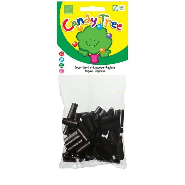 Dropjes zoet glutenvrij bio 100 Gram