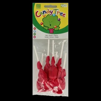 Candy Tree Sucettes à la cerise bio Candy Tree, 7 pièces