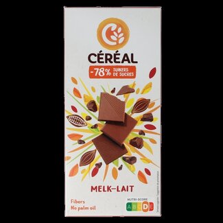 Cereal Cereal Tablette chocolat au lait maltitol 80 g