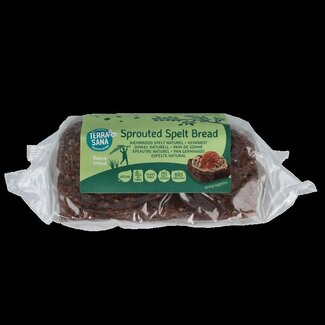 TerraSana Pain d'épeautre germé nature bio TerraSana 400 g