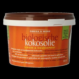 Omega & More Kokosolie extra virgin bio 500 Milliliter