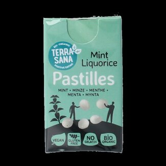 TerraSana TerraSana Droppastilles mint bio 25 Gram