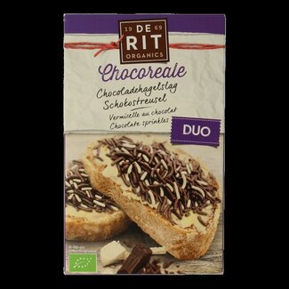 De Rit De Rit Chocoreale hagelslag mix bio 225 Gram
