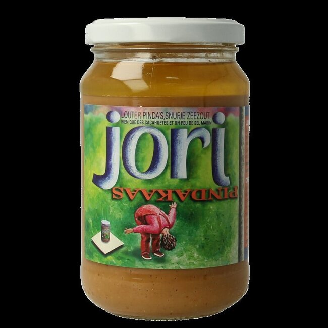 Jori Pindakaas met zout eko bio 350 Gram