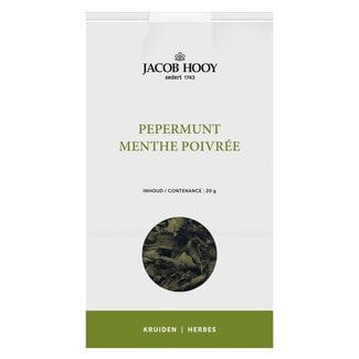 Jacob Hooy Jacob Hooy Feuilles de menthe poivrée entières 20 g