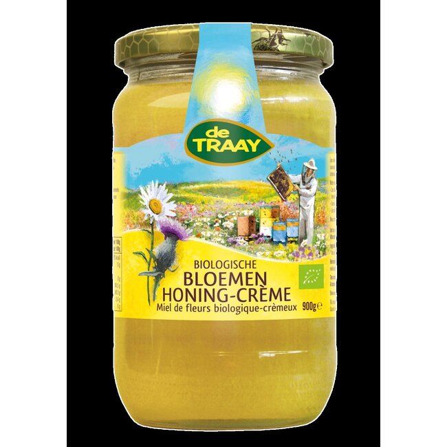 Bloemenhoning creme bio 900 Gram